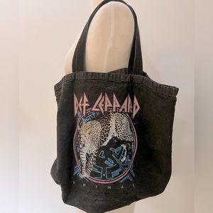 Urban Outfitters Def Leppard Tote Bag